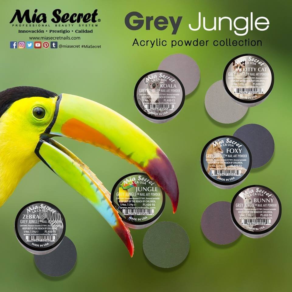 💎✨ MIA SECRET – GREY JUNGLE™ KIT 6 PIEZAS