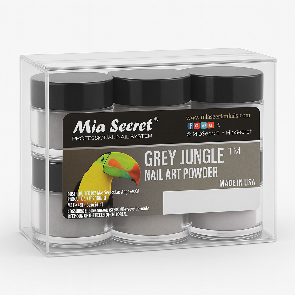 💎✨ MIA SECRET – GREY JUNGLE™ KIT 6 PIEZAS