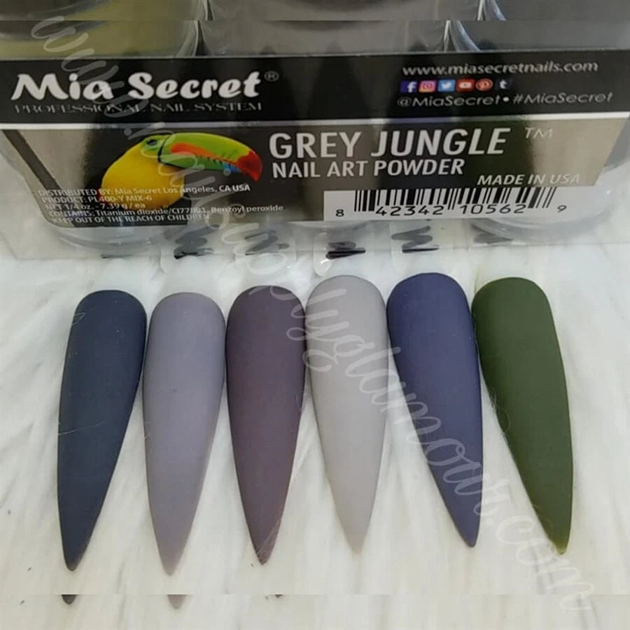 💎✨ MIA SECRET – GREY JUNGLE™ KIT 6 PIEZAS