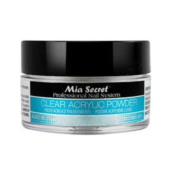 💖✨ **Mia Secret Clear Acrylic Powder 1/2 oz (15 g) – PL410-C | Transparencia Profesional de Alto Nivel ✨💖