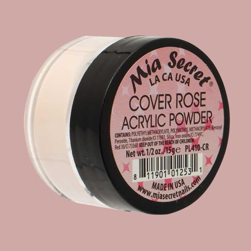 💖✨ Mia Secret® Cover ROSE – Acrílico Cover Profesional 1/2 oz (PL410-CR) ✨💖