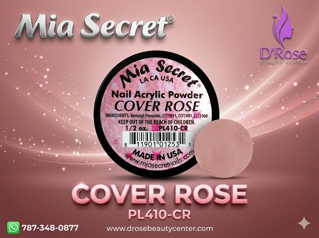 💖✨ Mia Secret® Cover ROSE – Acrílico Cover Profesional 1/2 oz (PL410-CR) ✨💖
