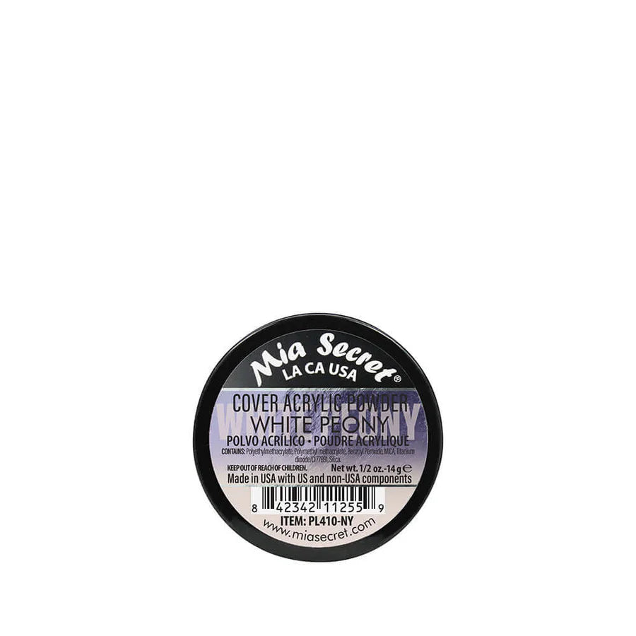 💖✨ Mia Secret® Cover White Peony – Cover Acrylic Powder 1/2 oz (14 g) | PL410-NY ✨💅