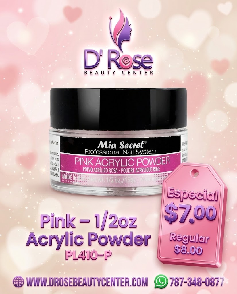 💖✨ Mia Secret® Pink Acrylic Powder 1/2 oz (15 g) – Baby Boomer Perfecto | PL410-P ✨💖