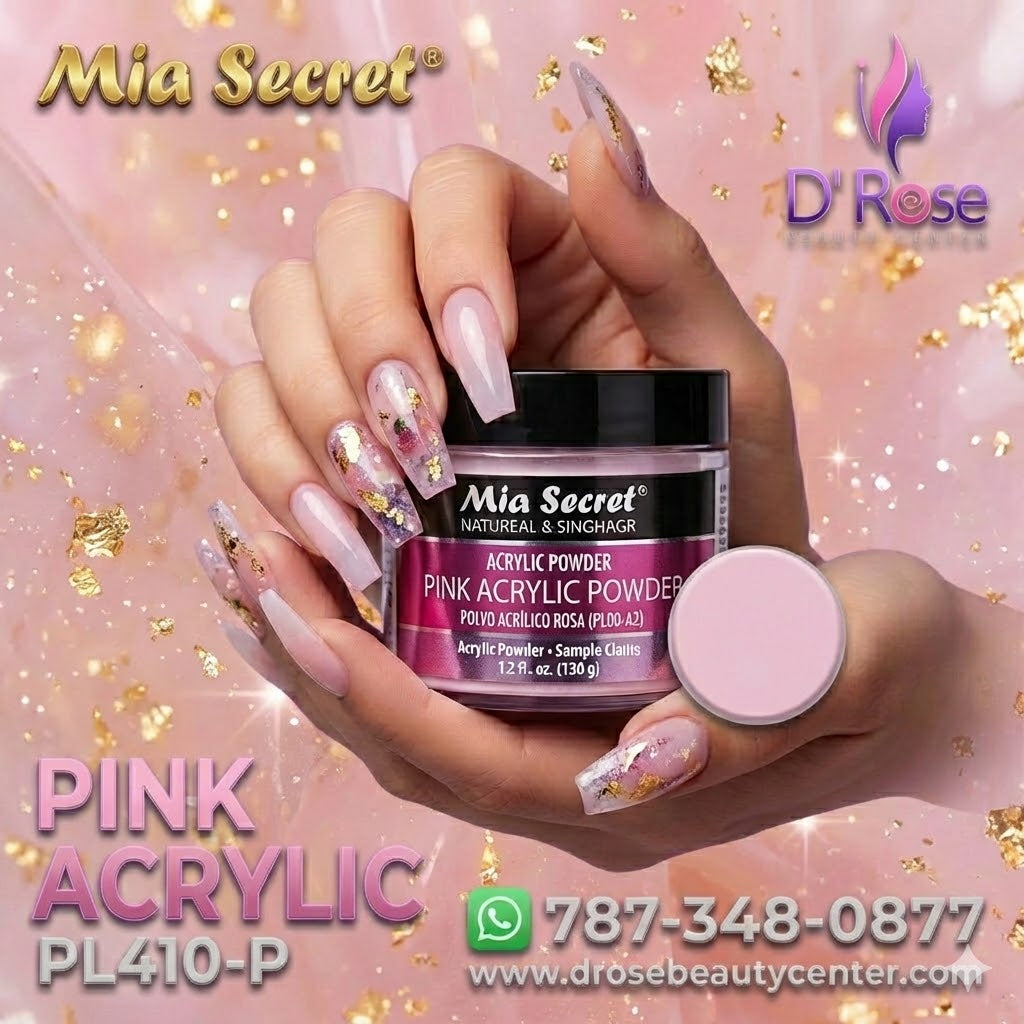 💖✨ Mia Secret® Pink Acrylic Powder 1/2 oz (15 g) – Baby Boomer Perfecto | PL410-P ✨💖
