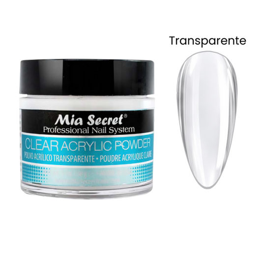 💖✨ Clear Acrylic Powder Profesional 1 oz PL420-C – Mia Secret ✨💖