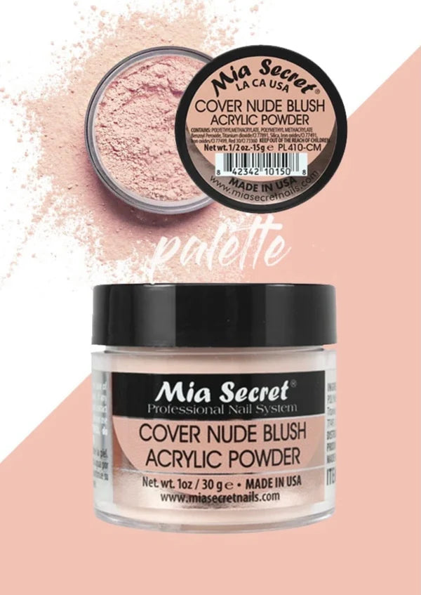 💖✨ Mia Secret® Cover Nude Blush – Acrílico Cover Profesional 1 oz (PL420-CM) ✨💖