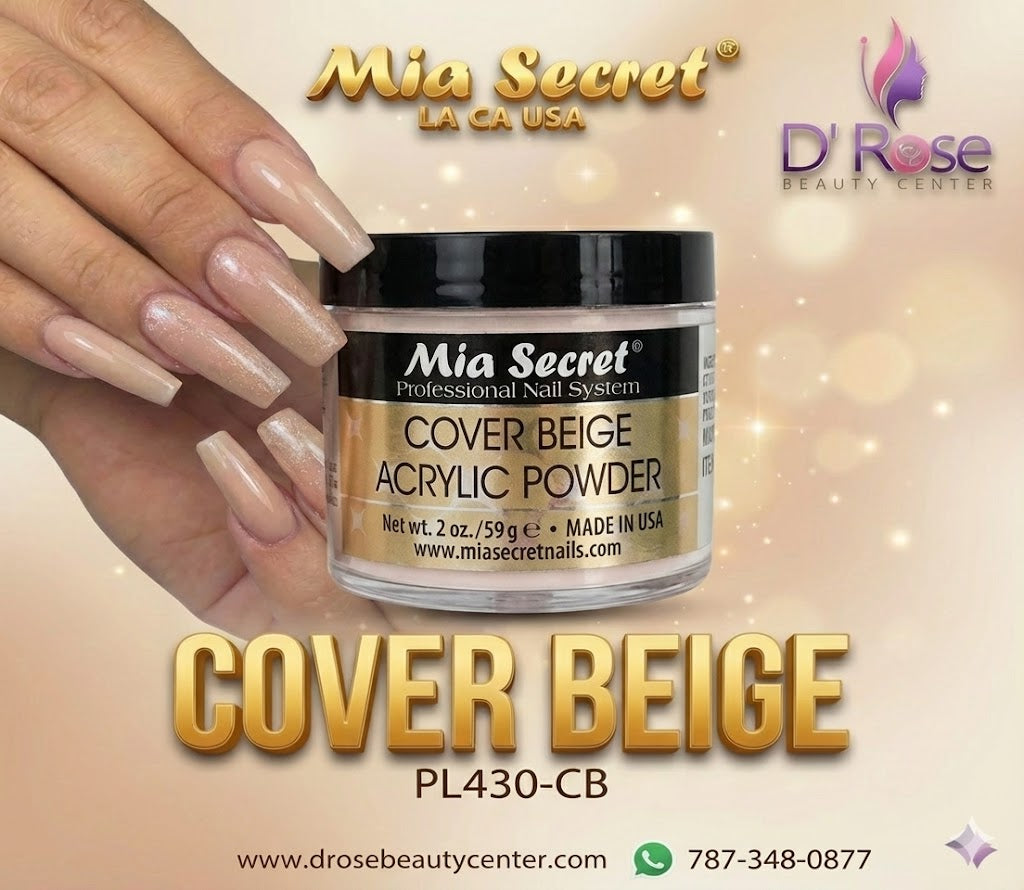 💖✨ Mia Secret® COVER BEIGE 2 oz – Base Nude Perfecta | PL430-CB ✨💖