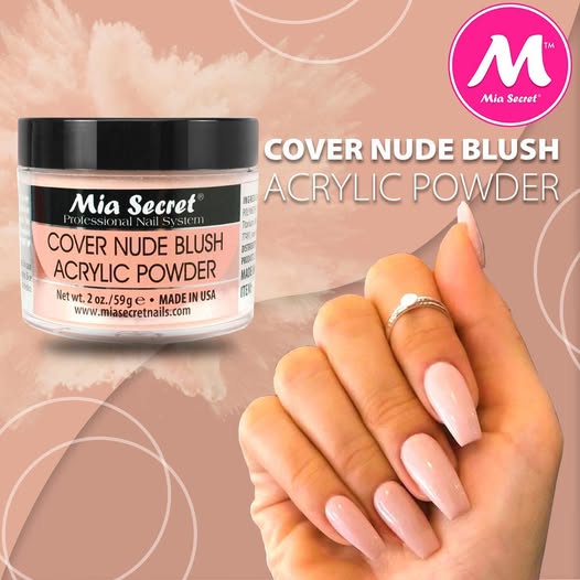 💖✨ Mia Secret® Cover Nude Blush – Acrílico Cover Profesional 2 oz (PL430-CM) ✨💖