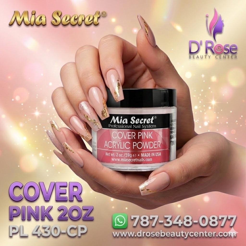 💖✨ Mia Secret® Cover Pink 2 oz – Acrílico Cover Profesional | PL430-CP ✨💖
