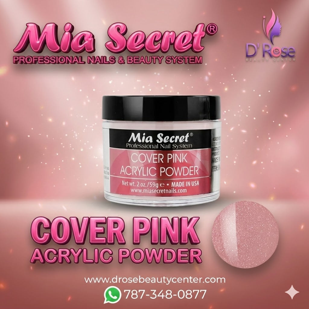 💖✨ Mia Secret® Cover Pink 2 oz – Acrílico Cover Profesional | PL430-CP ✨💖