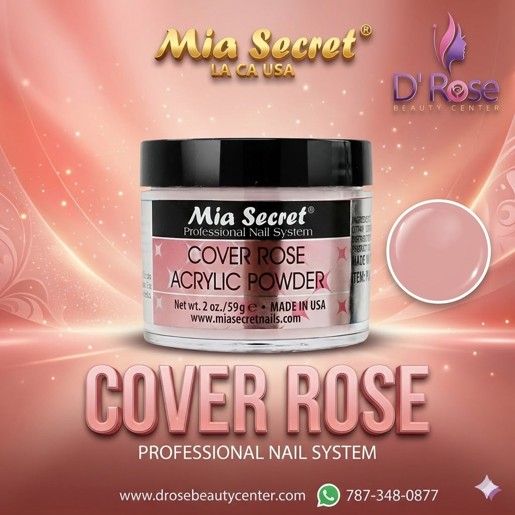 💖✨ Mia Secret® Cover ROSE 2 oz – Acrílico Cover Profesional | PL430-CR ✨💖