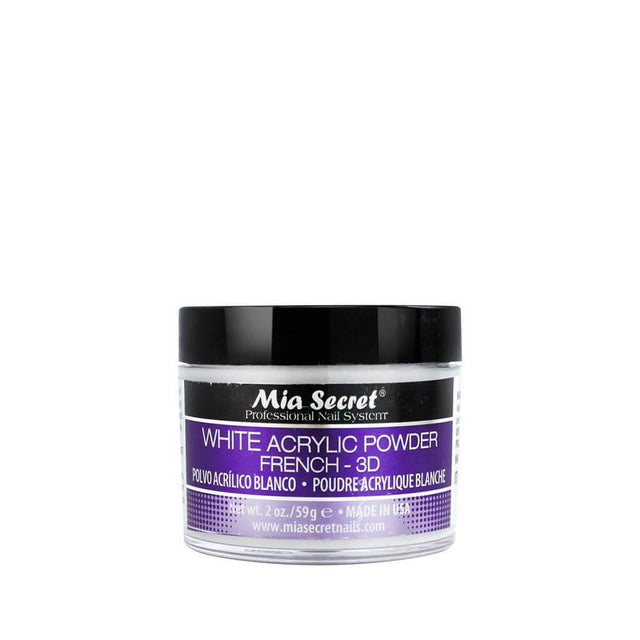 💖✨ Mia Secret® White Acrylic Powder French 3D 2 oz | PL430-W ✨💖