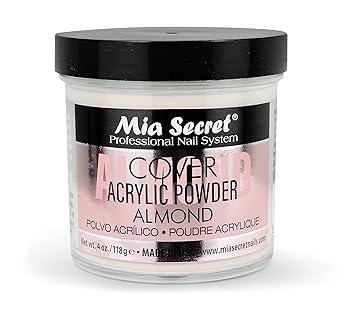 💖✨ Mia Secret® Cover Almond – Acrílico Cover Profesional 4 oz (PL440-AL) ✨💖