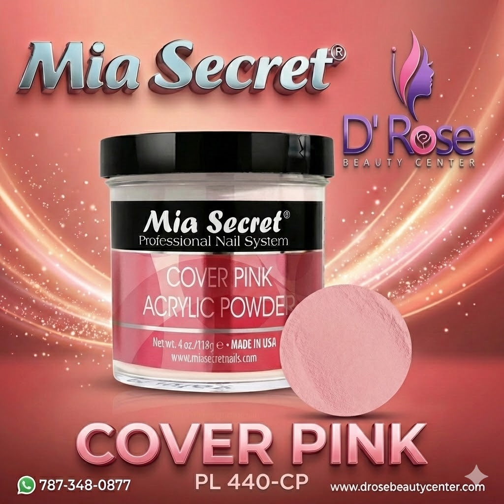 💖✨ Mia Secret® Cover Pink 4 oz – Acrílico Cover Profesional | PL440-CP ✨💖
