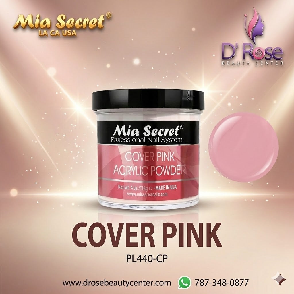 💖✨ Mia Secret® Cover Pink 4 oz – Acrílico Cover Profesional | PL440-CP ✨💖