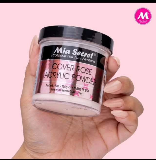 💖✨ Mia Secret® Cover ROSE – Acrílico Cover Profesional 4 oz | PL440-CR ✨💖