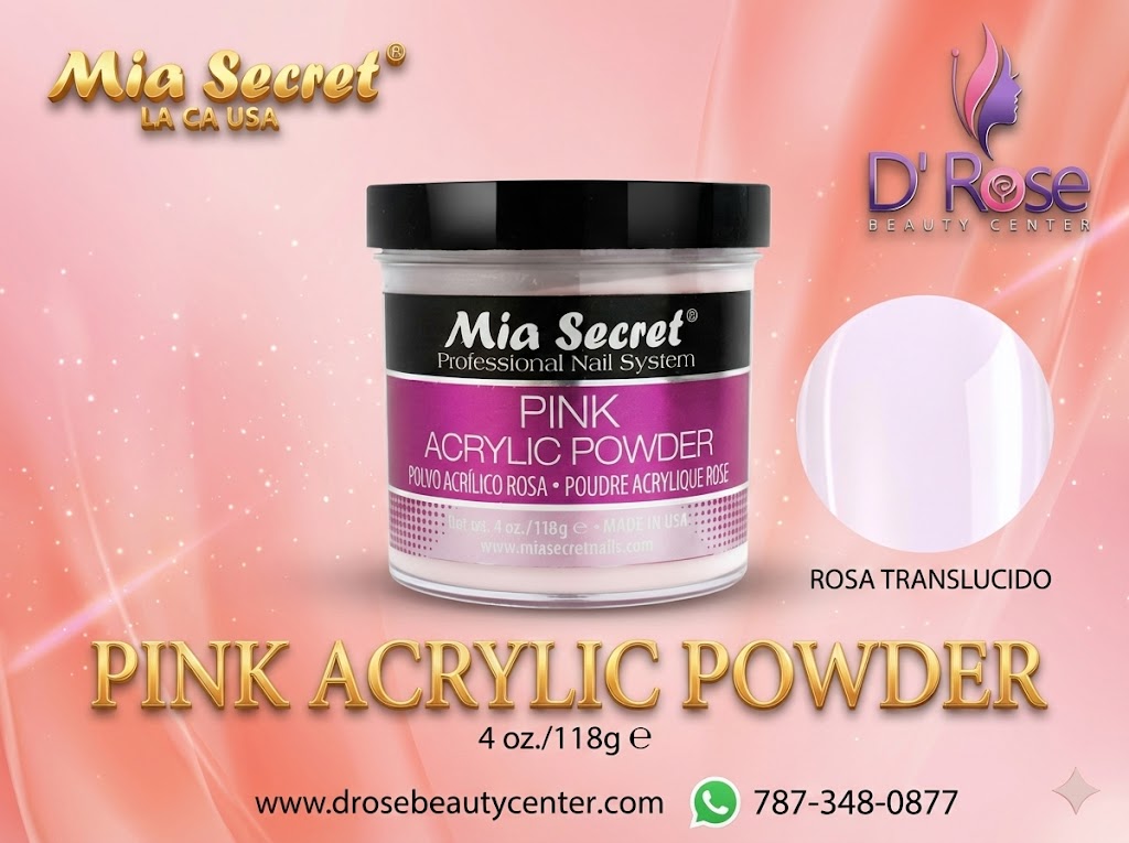 💖✨ Mia Secret® Pink Acrylic Powder 4 oz – Elegancia Natural Profesional (PL440-P) ✨💖