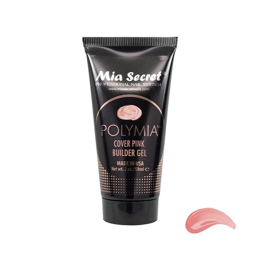 💅✨ Mia Secret® POLYMIA Cover Pink Builder Gel 2oz POLY-CP — Gel Constructor Profesional para Extensiones de Uñas ✨💅💅 (Copy)