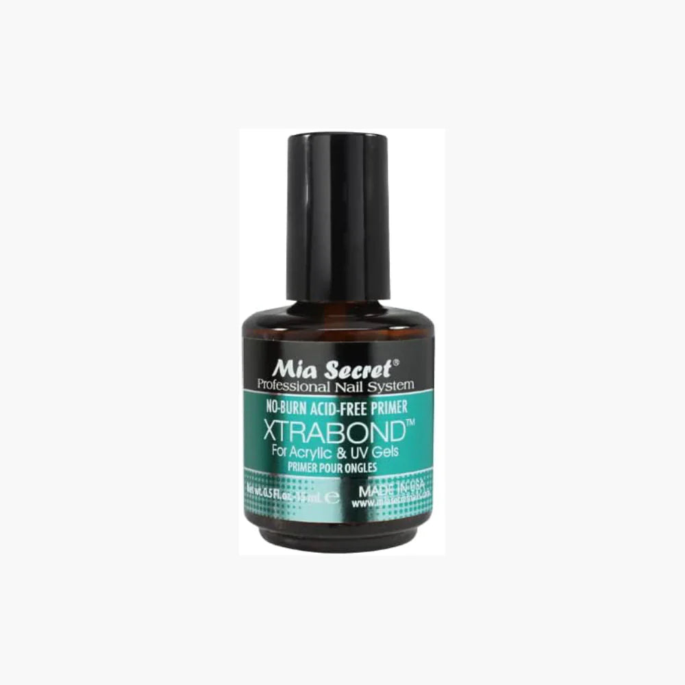 💅✨ Mia Secret XTRABOND Primer Acid Free PR-100 ½ oz | Adhesión Profesional Sin Ardor ✨💅