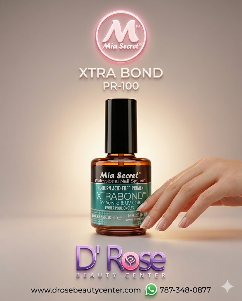 💅✨ Mia Secret XTRABOND Primer Acid Free PR-100 ½ oz | Adhesión Profesional Sin Ardor ✨💅