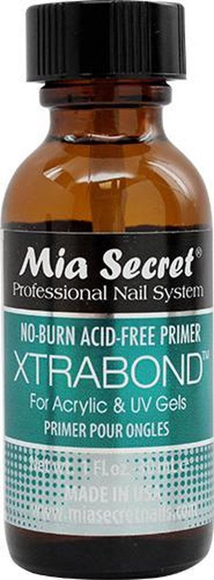 💅✨ XTRABOND Primer Acid Free PR-110 – 1 oz | Adhesión Profesional Sin Ardor | Mia Secret ✨💅