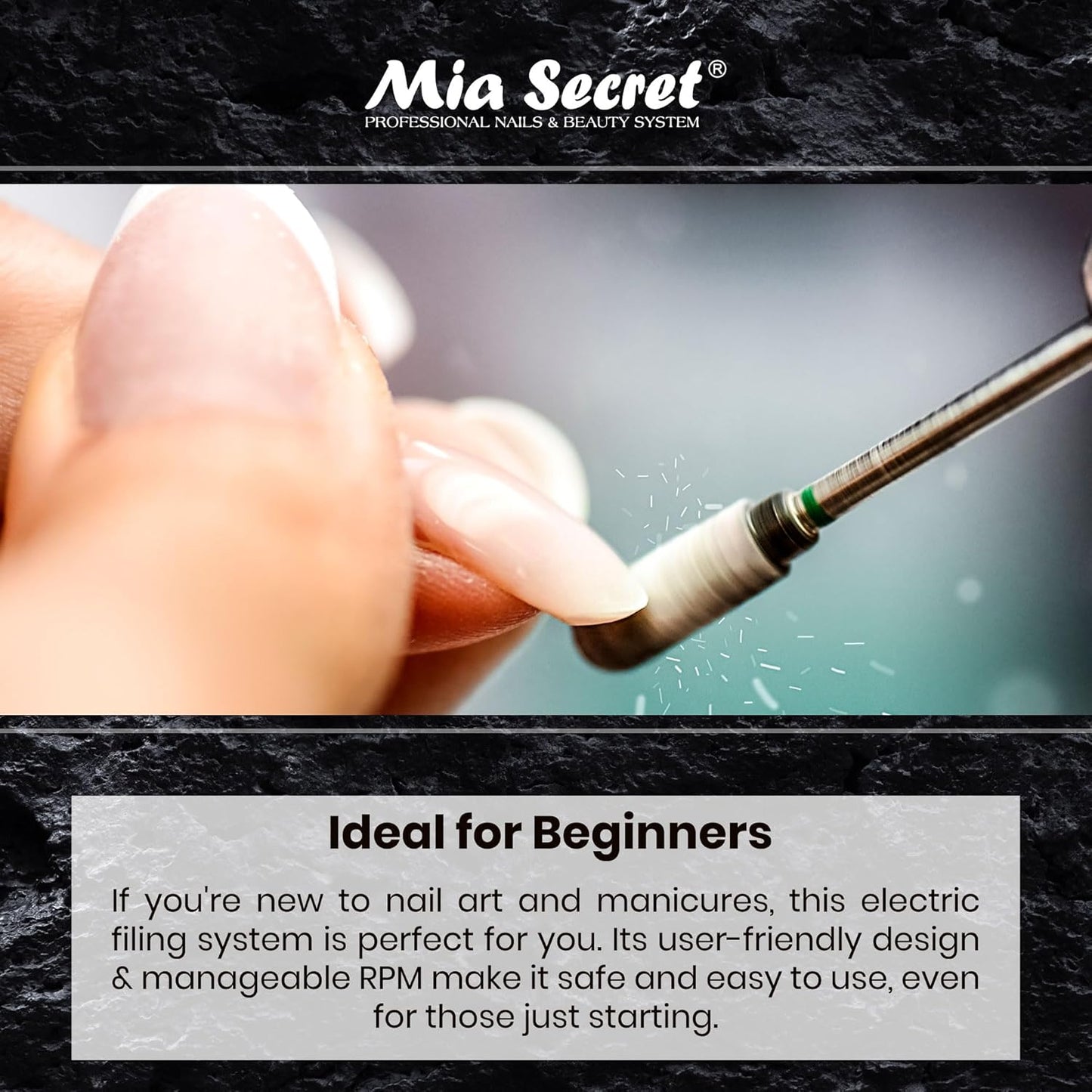 💅 MIA SECRET PRO SPEED DRILL PRO-250 – 23,000 RPM