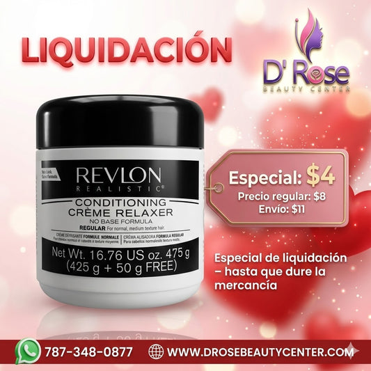 💙✨ Revlon Realistic Conditioning Crème Relaxer REGULAR 16.76 oz ✨💙