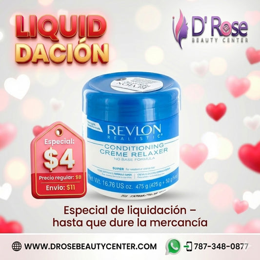 💙✨ Revlon Realistic Conditioning Crème Relaxer SUPER 16.76 oz ✨💙