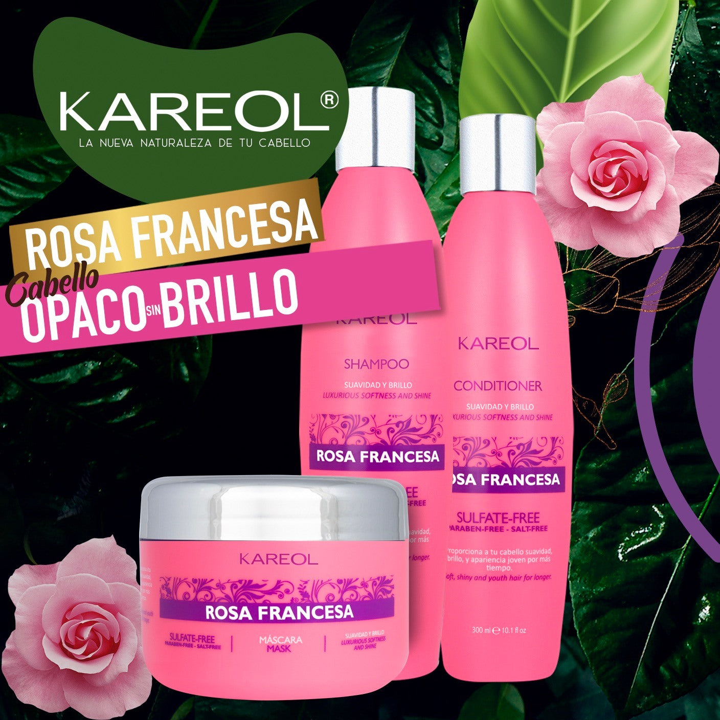 KAREOL ROSA FRANCESA ACONDICIONADOR 10.1OZ 383020300