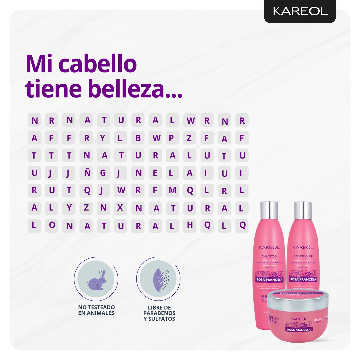 KAREOL ROSA FRANCESA ACONDICIONADOR 10.1OZ 383020300