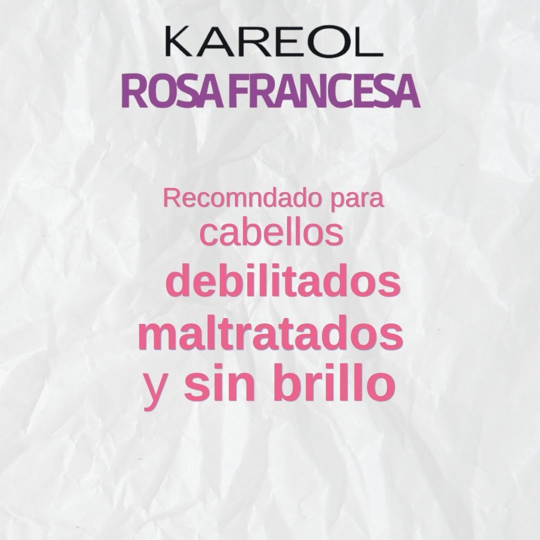 KAREOL ROSA FRANCESA KIT DE MANTENIMIENTO 4PC PK3830203