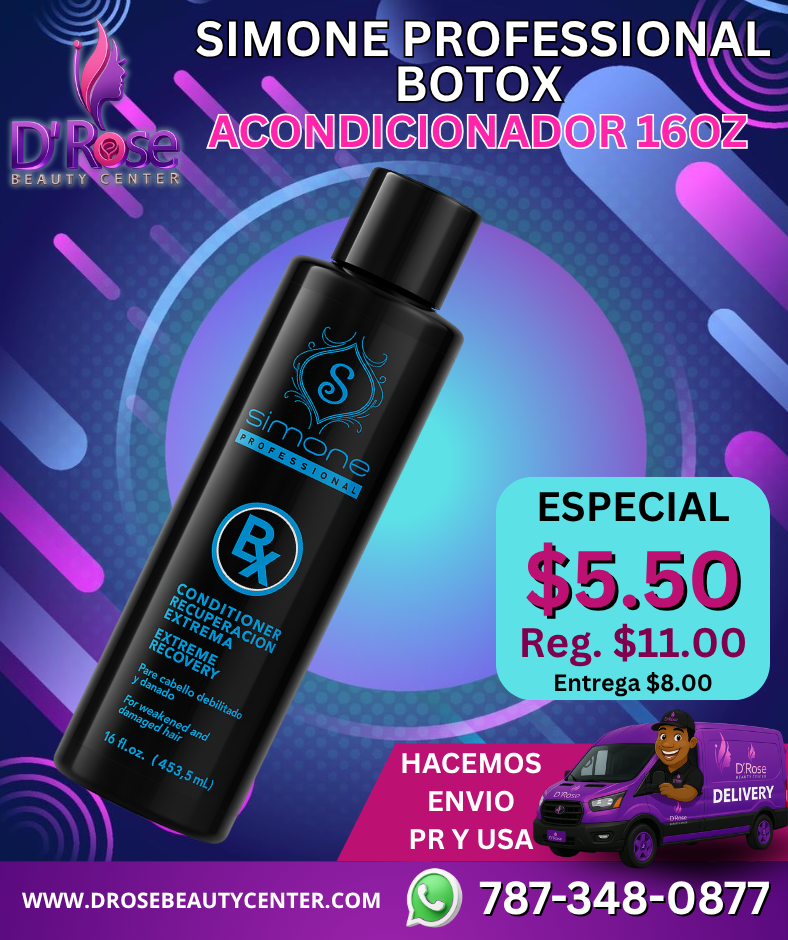 🖤 SIMONE PROFESSIONAL BOTOX – ACONDICIONADOR 16oz