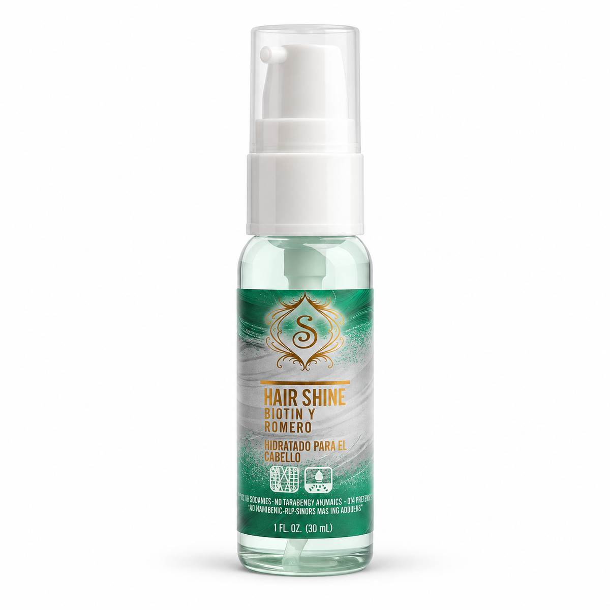 Simone Professional Gotas de Brillo Biotina y Romero 1 oz SBRGB1