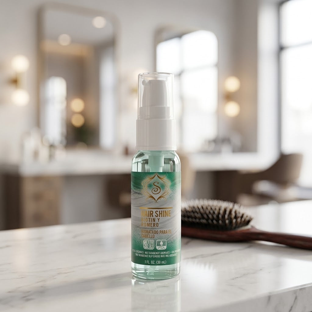 Simone Professional Gotas de Brillo Biotina y Romero 1 oz SBRGB1
