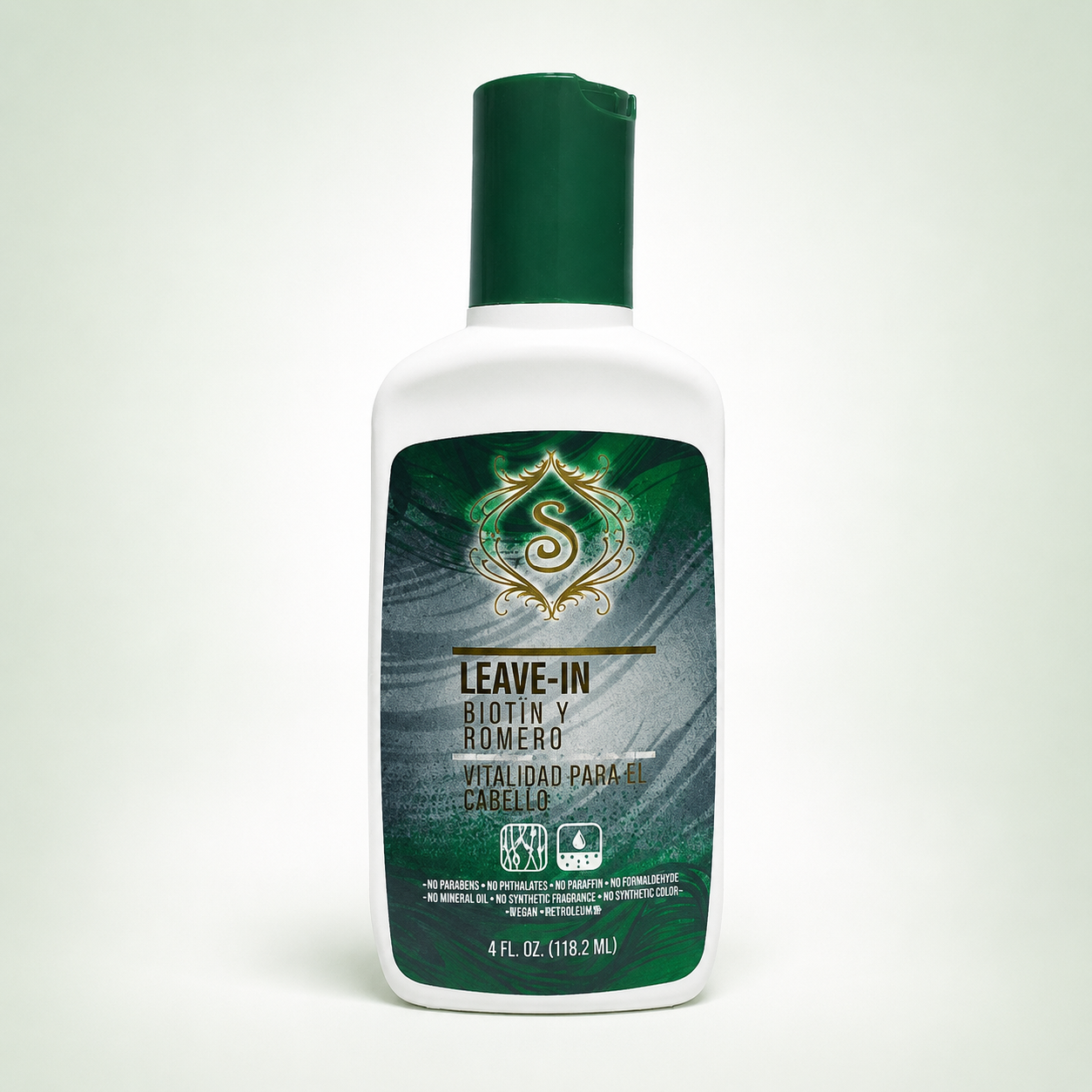 Simone Professional Leave-In Biotina y Romero 4 oz SBRLI4