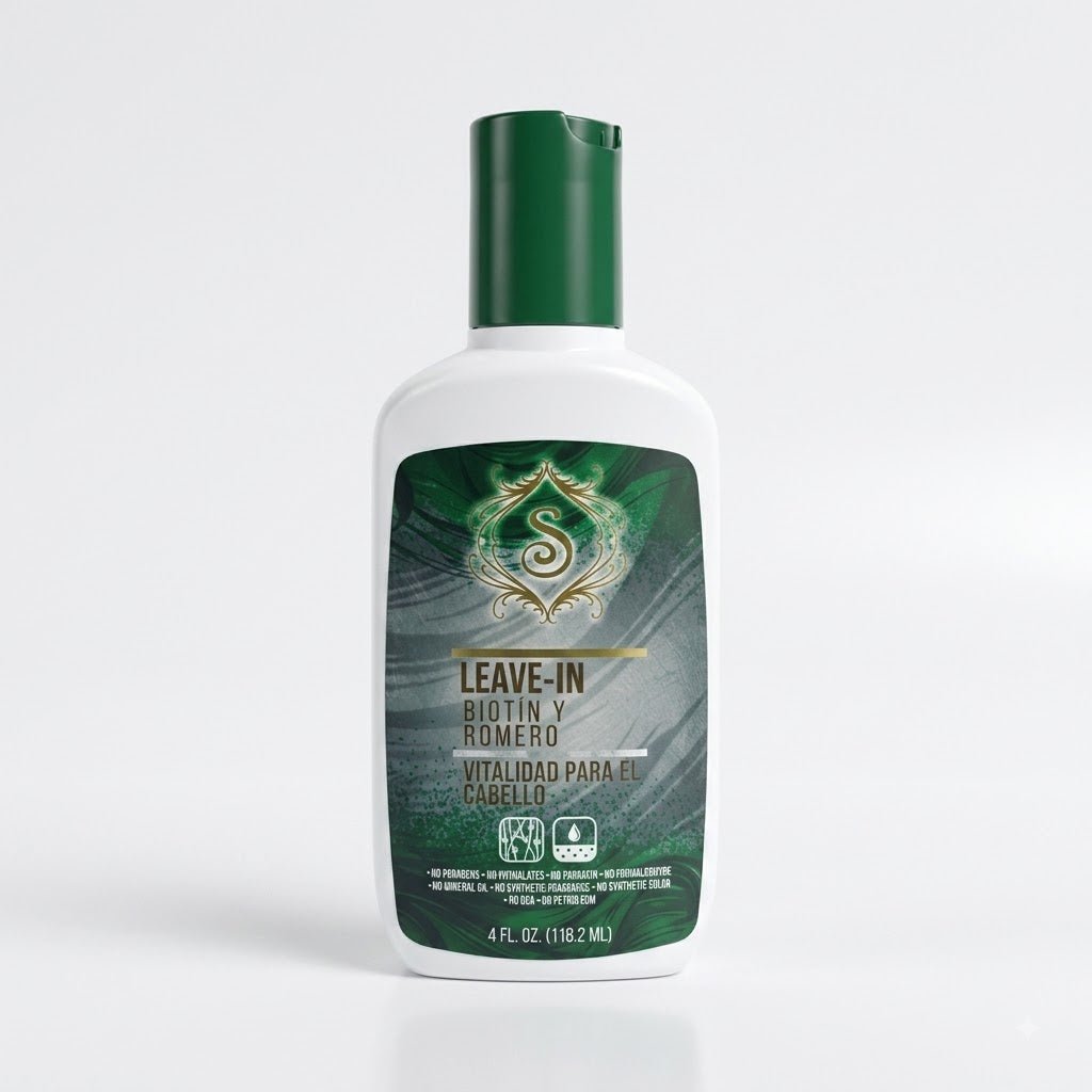 Simone Professional Leave-In Biotina y Romero 4 oz SBRLI4