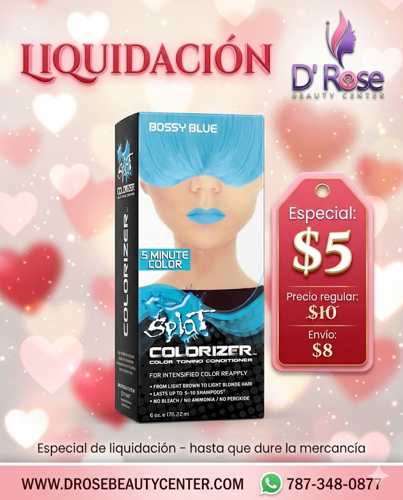 💙🔥 SPLAT Colorizer Bossy Blue · Color Azul Intenso en 5 Minutos 🔥💙