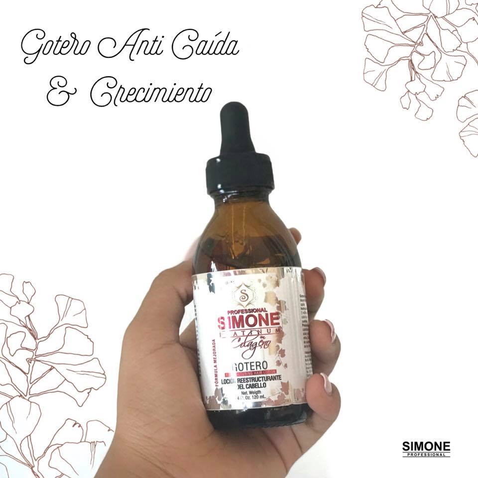 💜 SIMONE PROFESSIONAL COLÁGENO – GOTERO ANTI CAÍDA 4OZ