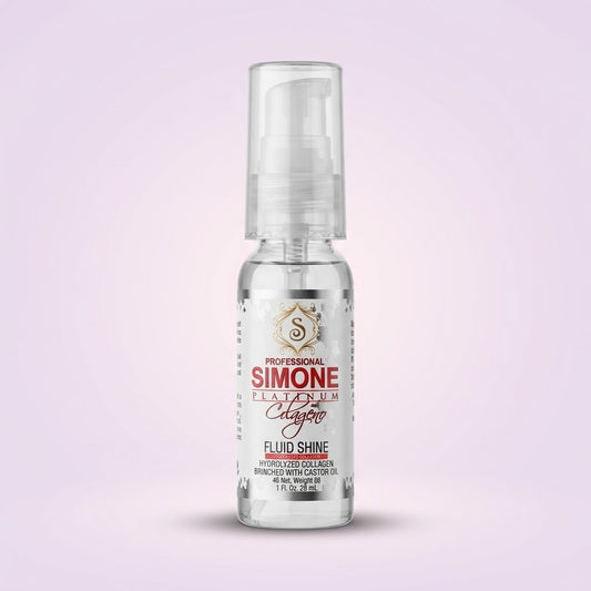 💎 Simone Professional Colágeno Gotas de Brillo Fluid Shine SCGB1 1 oz