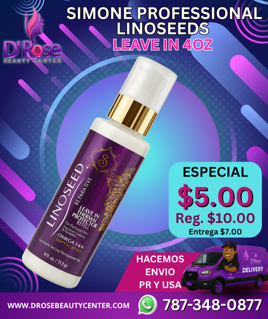 💜 SIMONE PROFESSIONAL LINOSEEDS – LEAVE IN 4oz