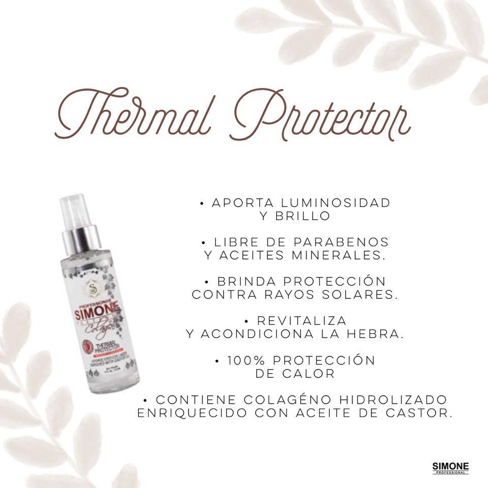 💎 SIMONE PROFESSIONAL COLÁGENO – LACEADOR PROTECTOR TÉRMICO 4OZ