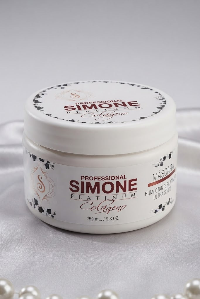 Simone Professional Platinum Colágeno Mascarilla 9.8 oz SCM10