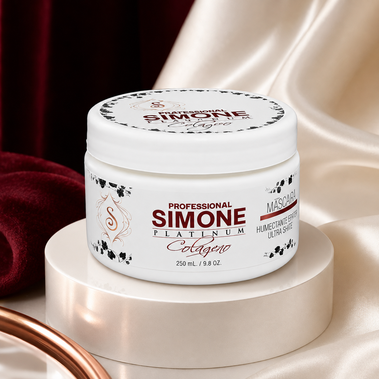 Simone Professional Platinum Colágeno Mascarilla 9.8 oz SCM10
