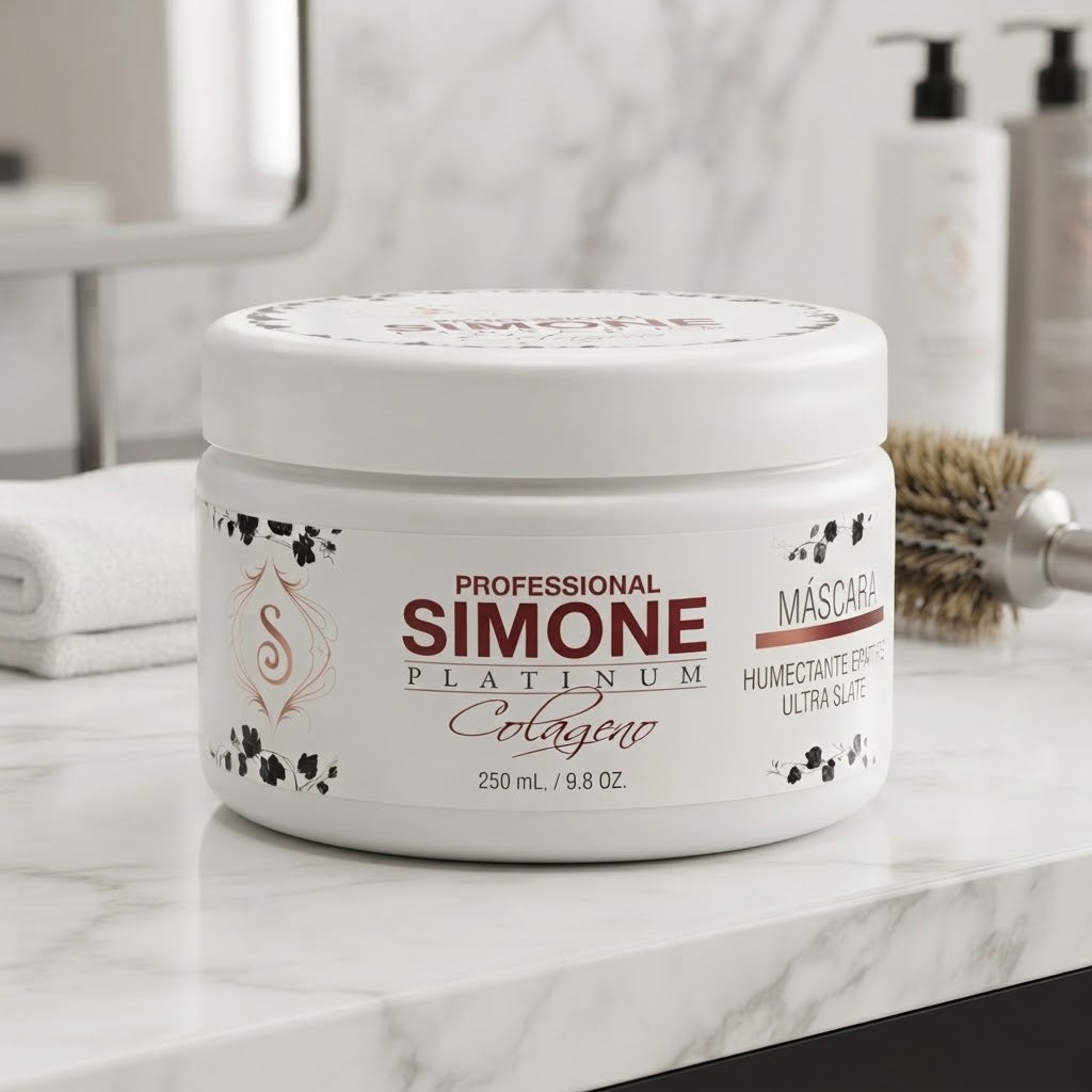Simone Professional Platinum Colágeno Mascarilla 9.8 oz SCM10