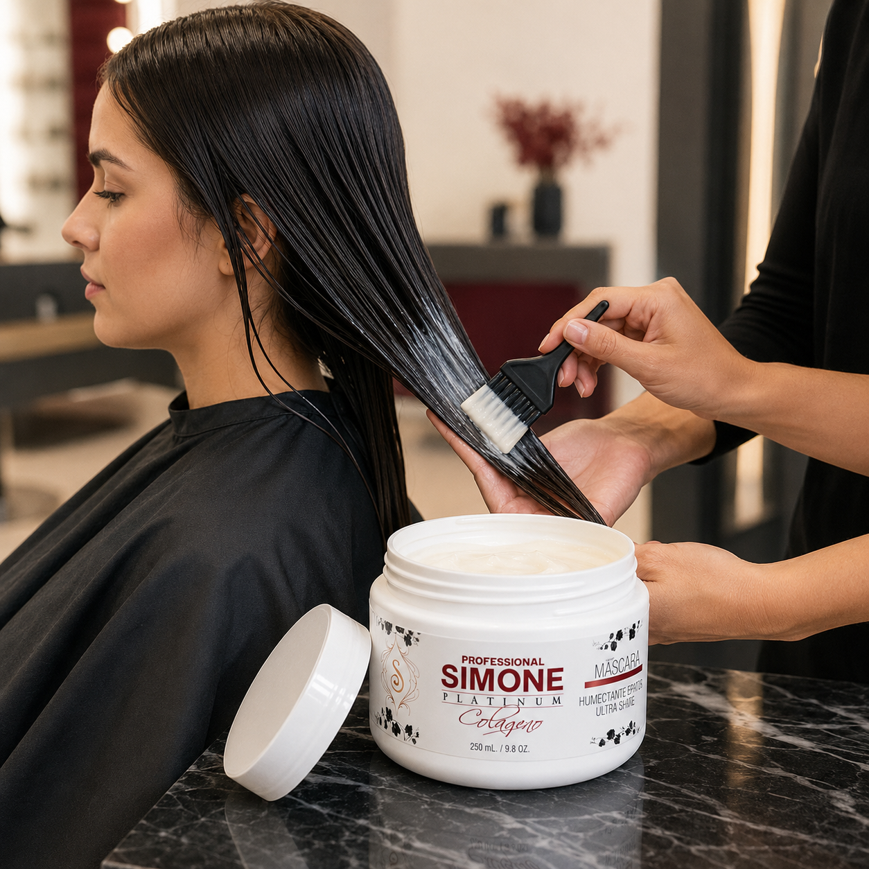 Simone Professional Platinum Colágeno Mascarilla 9.8 oz SCM10