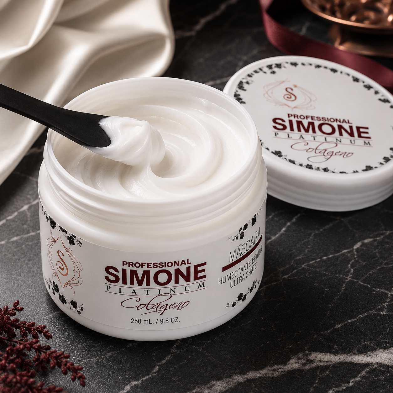 Simone Professional Platinum Colágeno Mascarilla 9.8 oz SCM10