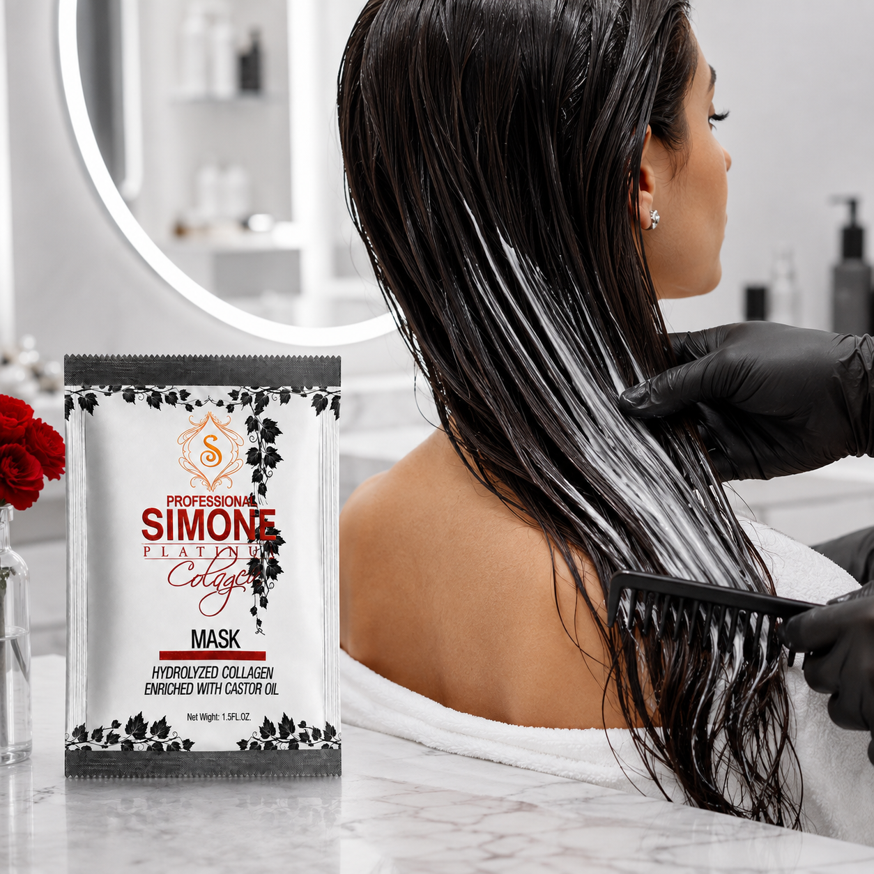 Simone Professional Platinum Collagen Mask 1.5 fl oz SCM15