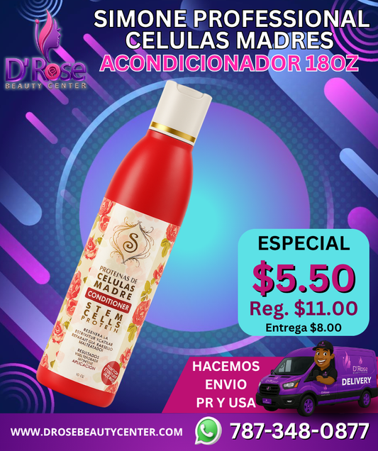 SIMONE PROFESSIONAL CÉLULAS MADRE – ACONDICIONADOR 18oz