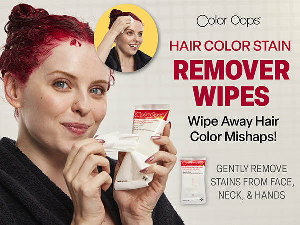 Color Oops Hair Color Remover Wipes Toallitas Eliminadoras de Color Capilar 10 Wipes